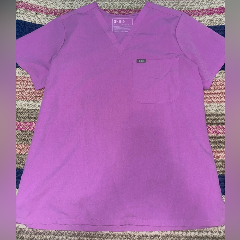 Figs Catarina Dusk Scrub Top